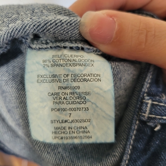 Copper Key Flare Leg High Rise Jean Size 7 - Picture 9 of 10